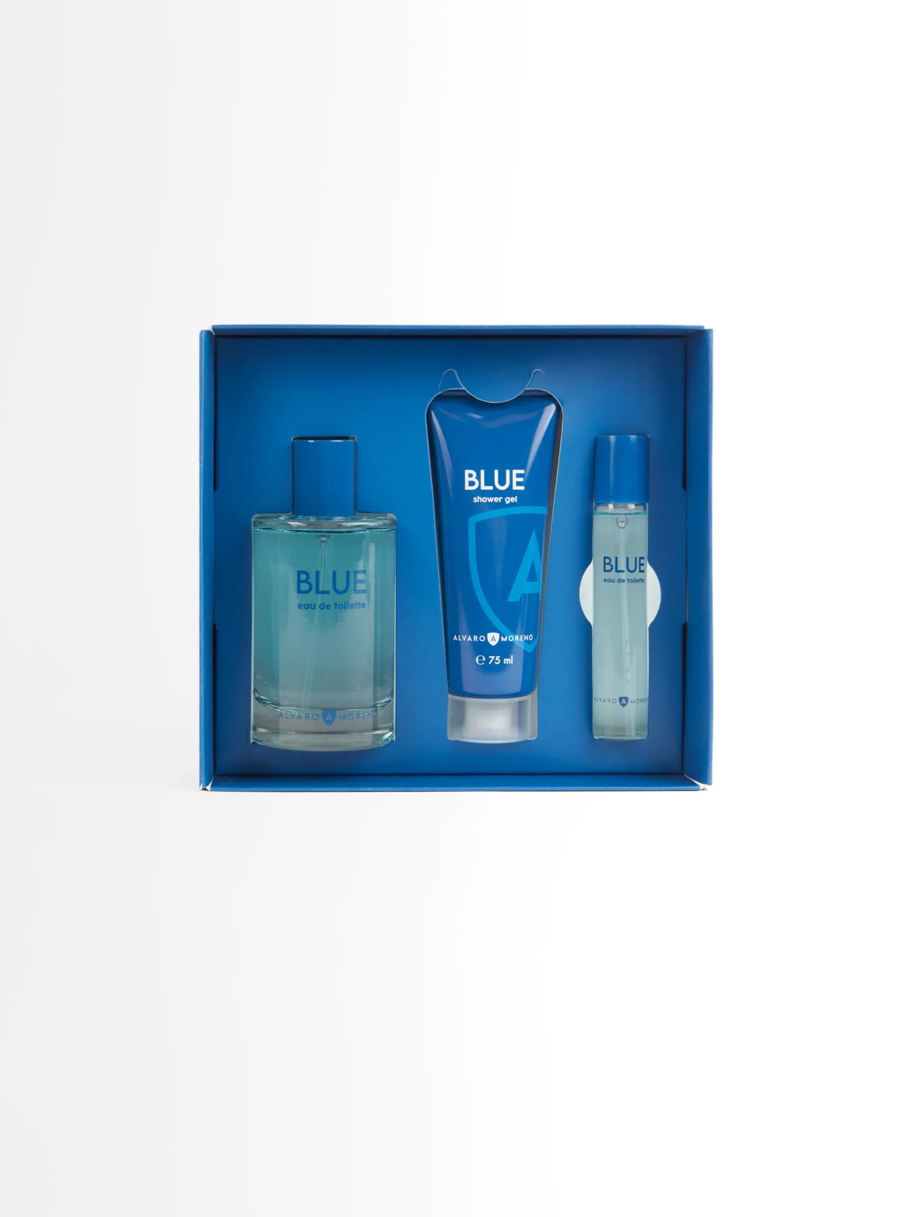 Perfumes<Alvaro Moreno ESTUCHE AM BLUE Azul