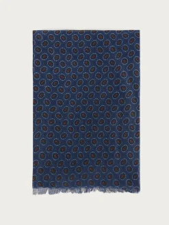Foulares<Alvaro Moreno FOULARD PRINT Azul