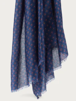 Foulares<Alvaro Moreno FOULARD PRINT Azul