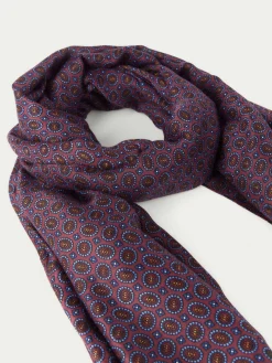 Foulares<Alvaro Moreno FOULARD PRINT Burdeos