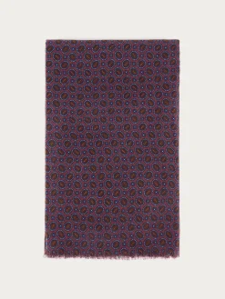 Foulares<Alvaro Moreno FOULARD PRINT Burdeos