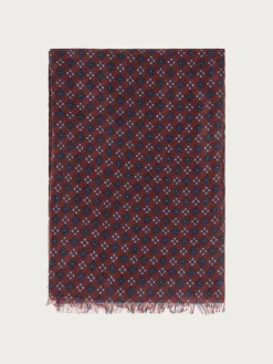 Foulares<Alvaro Moreno FOULARD PRINT Burdeos