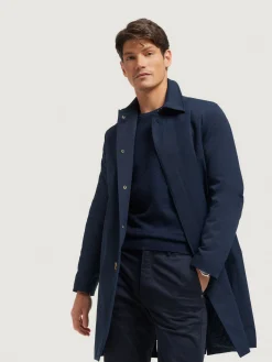 Cazadoras Y Parkas<Alvaro Moreno GABARDINA FELDMAN Azul Marino