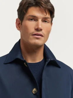 Cazadoras Y Parkas<Alvaro Moreno GABARDINA FELDMAN Azul Marino