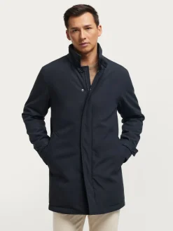 Cazadoras Y Parkas<Alvaro Moreno GABARDINA GELMAN Azul Marino