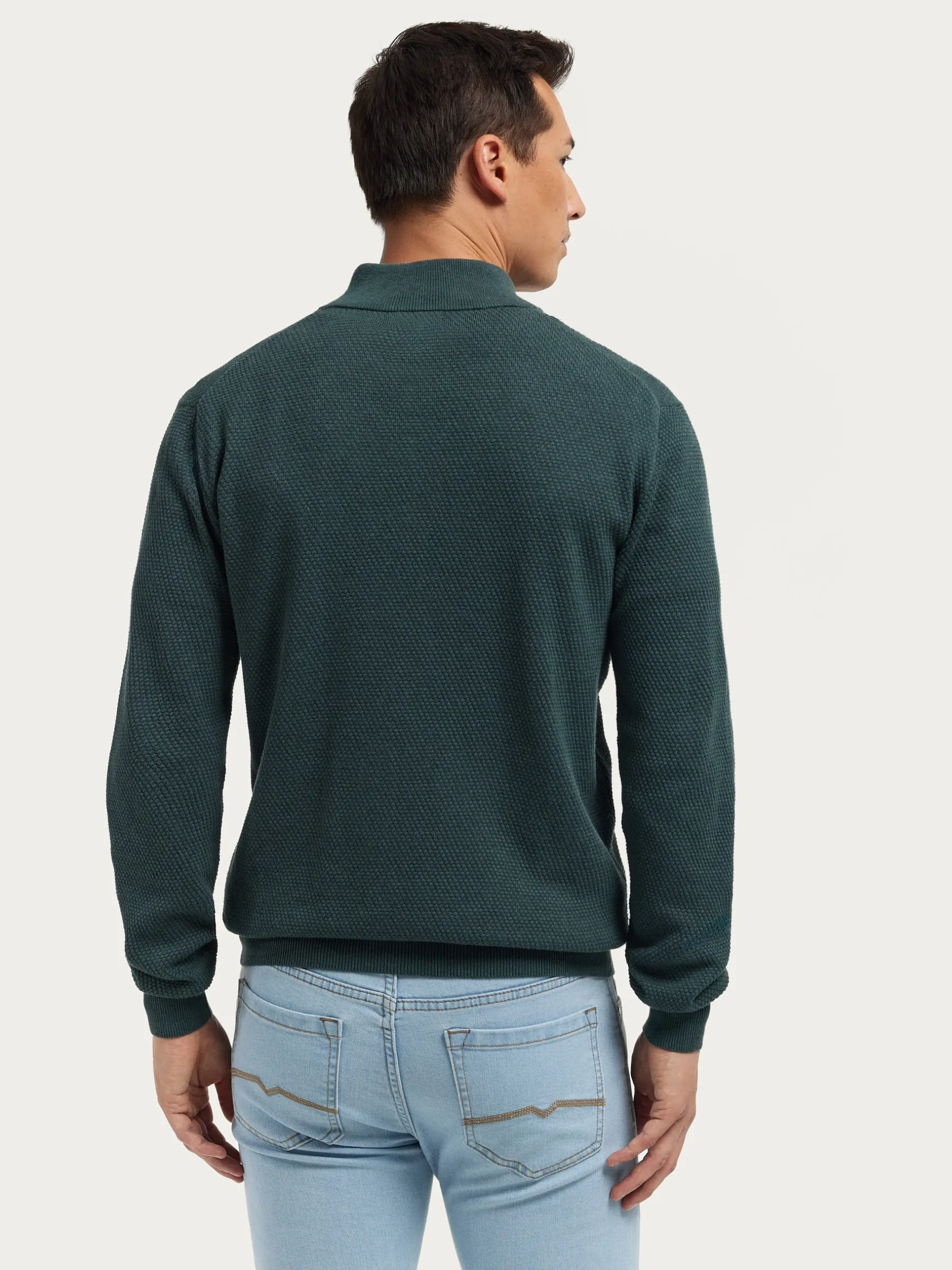 Jerséis<Alvaro Moreno JERSEY CREMALLERA Azul