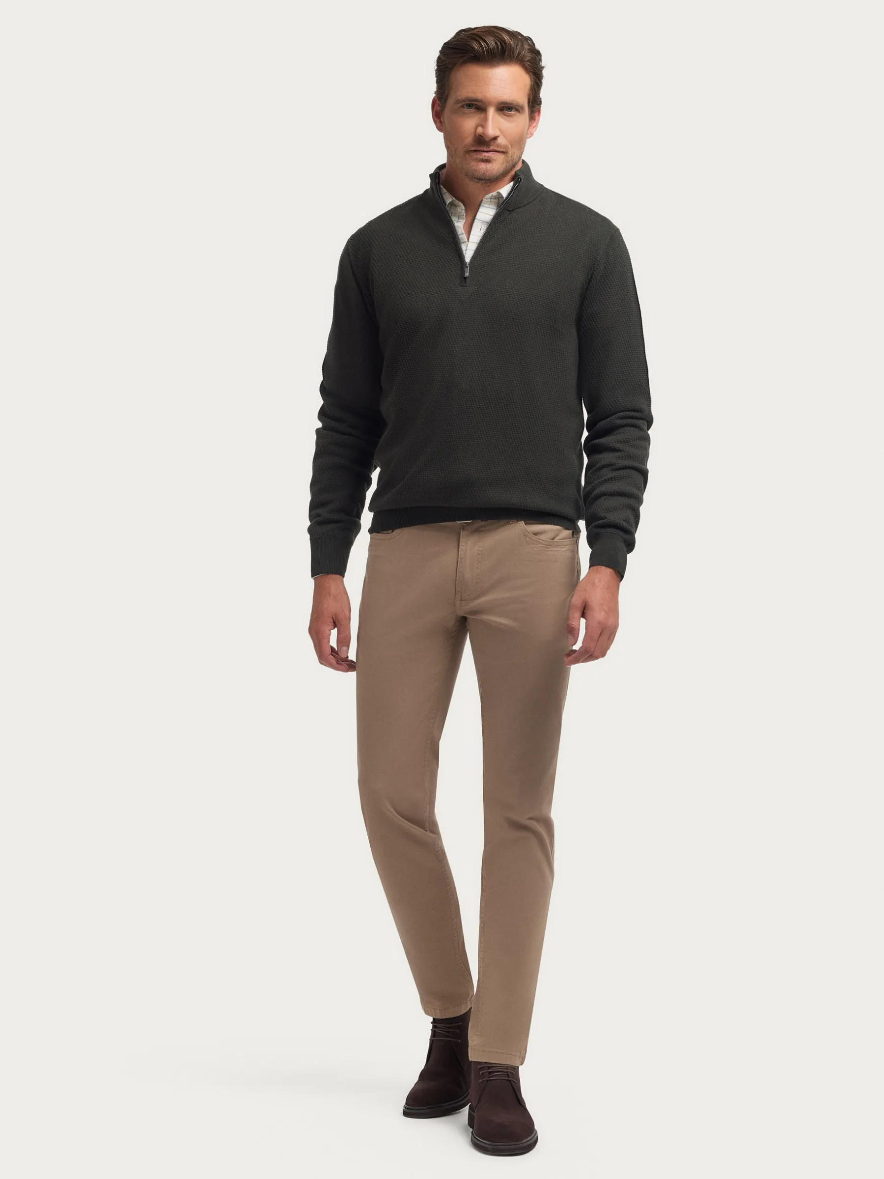 Jerséis<Alvaro Moreno JERSEY CREMALLERA Verde