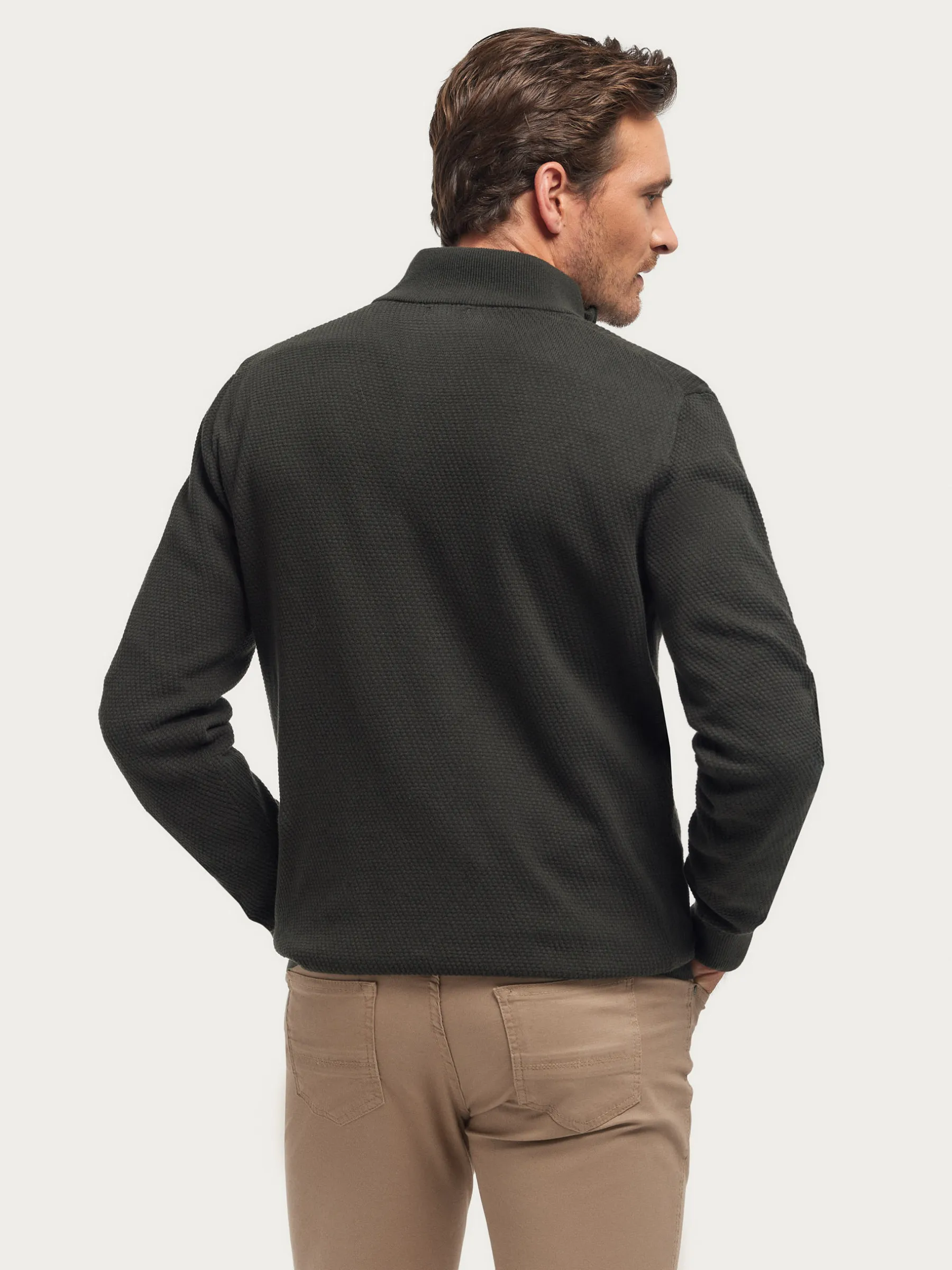 Jerséis<Alvaro Moreno JERSEY CREMALLERA Verde