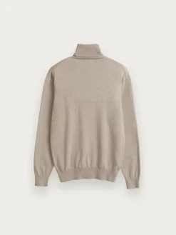 Jerséis<Alvaro Moreno JERSEY ROLL COLLAR Beige