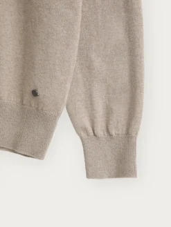 Jerséis<Alvaro Moreno JERSEY ROLL COLLAR Beige