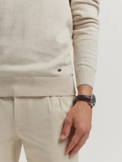 Jerséis<Alvaro Moreno JERSEY ROLL COLLAR Crudo