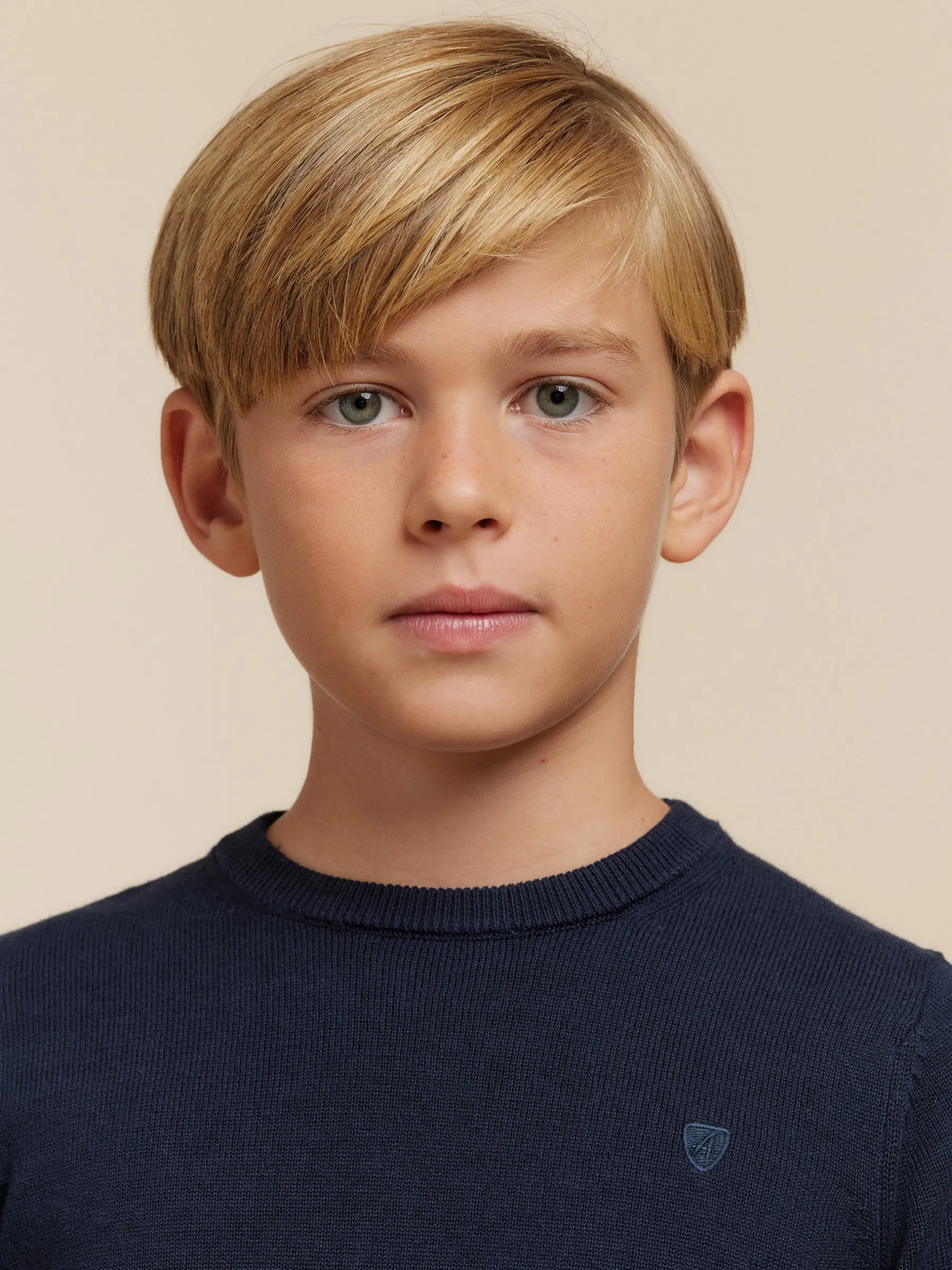 Jerséis<Alvaro Moreno JERSEY ROUND NECK KIDS Azul Marino