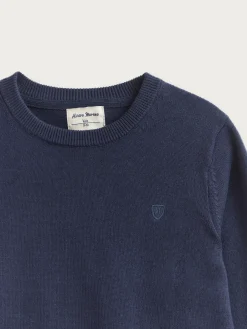 Jerséis<Alvaro Moreno JERSEY ROUND NECK KIDS Azul Marino