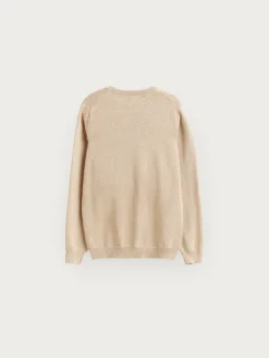 Jerséis<Alvaro Moreno JERSEY ROUND NECK KIDS Camel