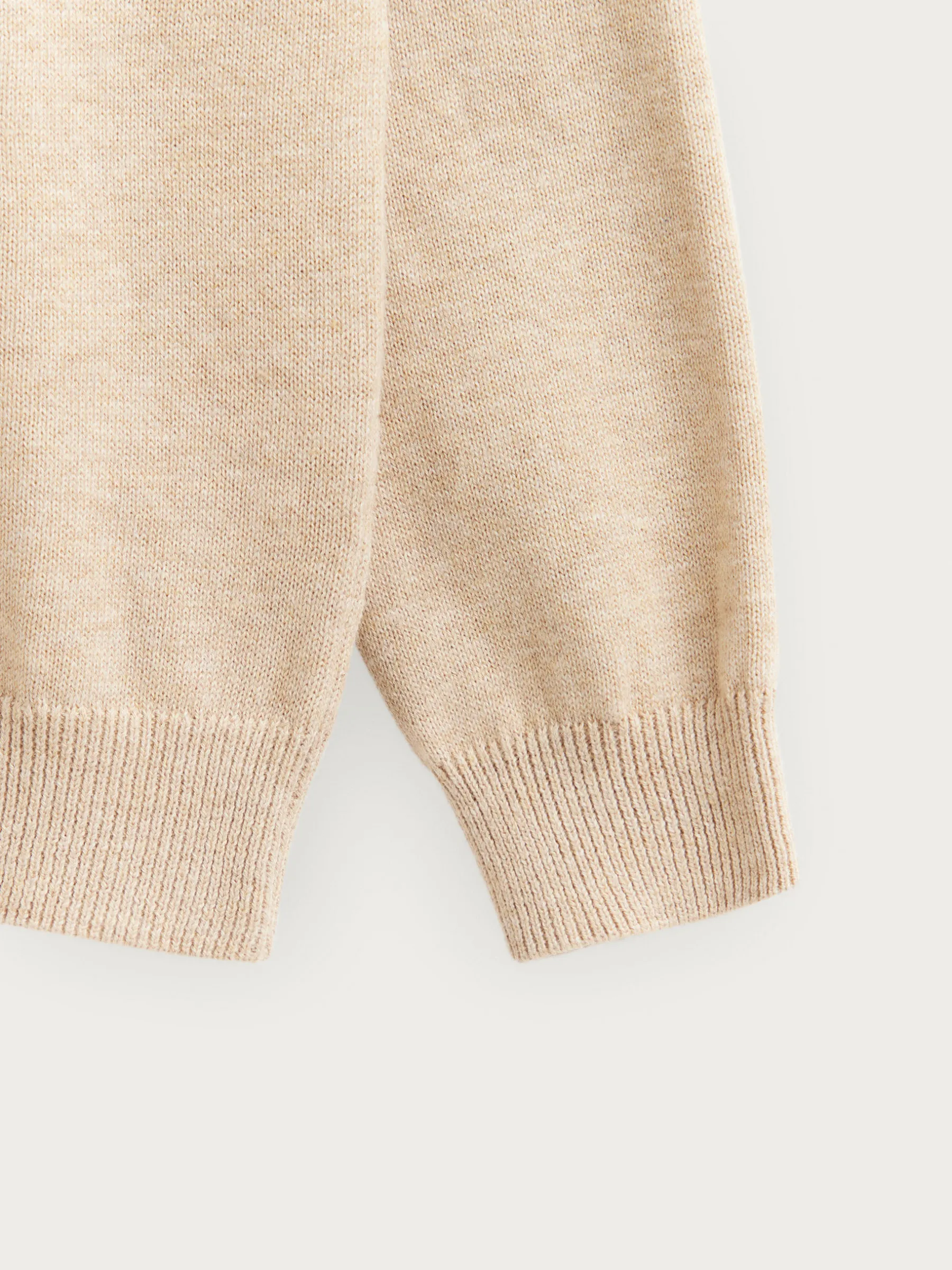 Jerséis<Alvaro Moreno JERSEY ROUND NECK KIDS Camel