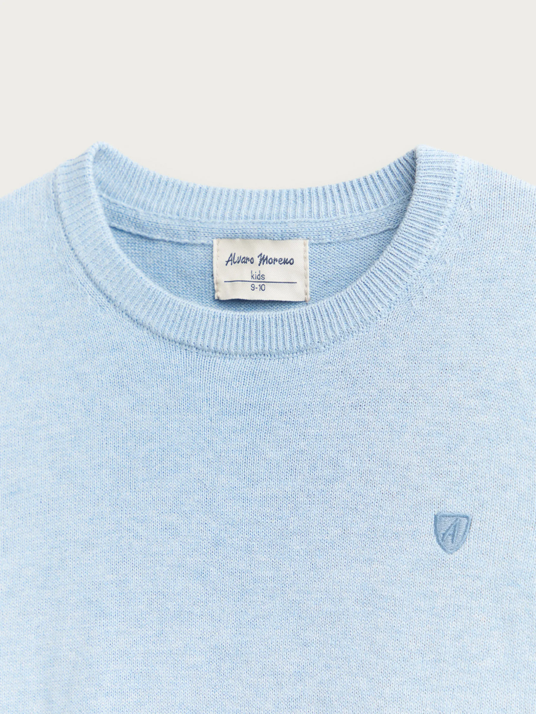 Jerséis<Alvaro Moreno JERSEY ROUND NECK KIDS Celeste