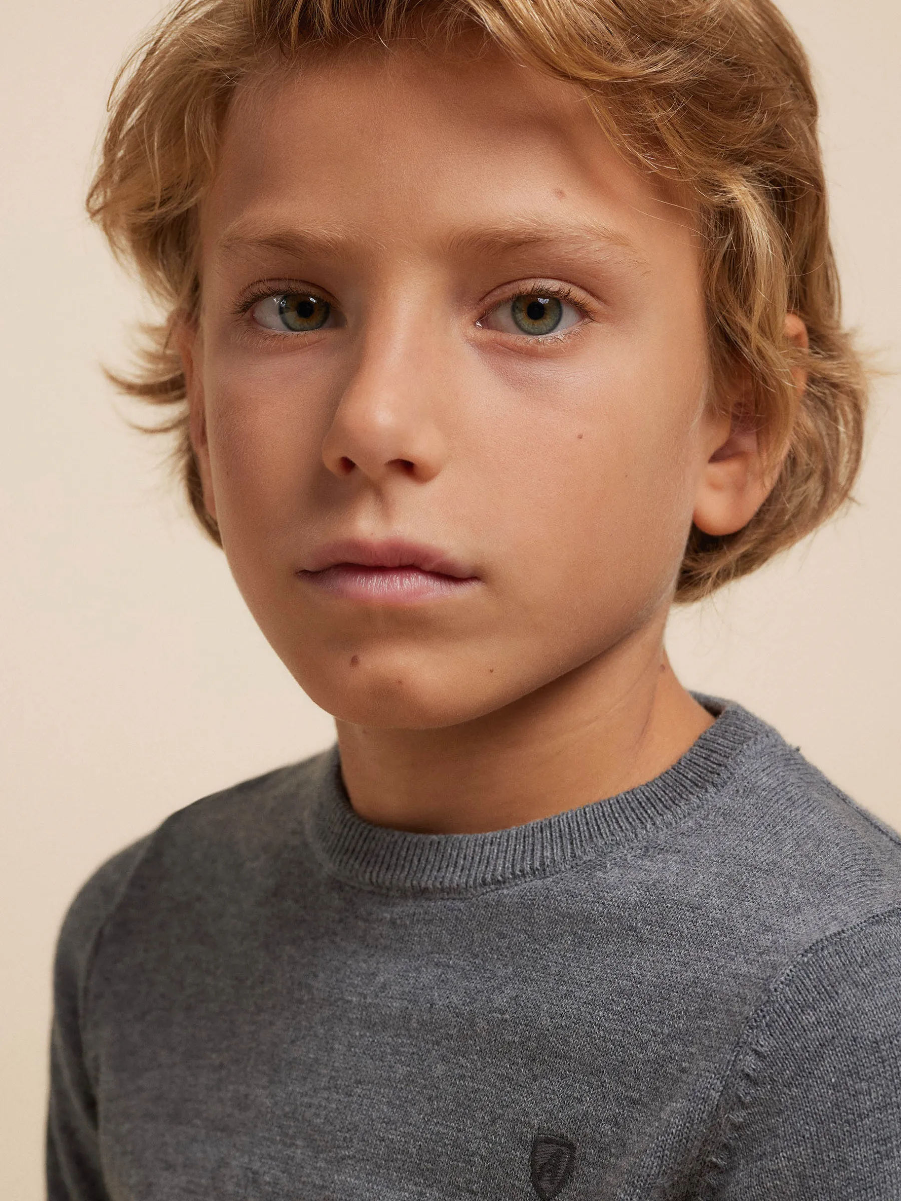 Jerséis<Alvaro Moreno JERSEY ROUND NECK KIDS Gris