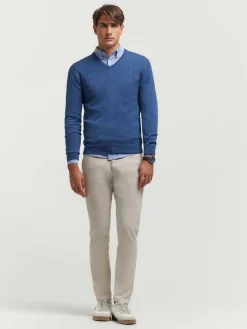 Jerséis<Alvaro Moreno JERSEY V-NECK TRENDY Azul