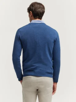 Jerséis<Alvaro Moreno JERSEY V-NECK TRENDY Azul