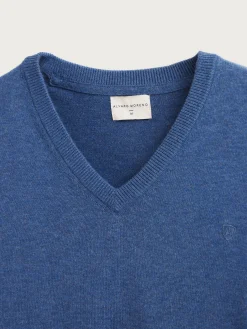 Jerséis<Alvaro Moreno JERSEY V-NECK TRENDY Azul