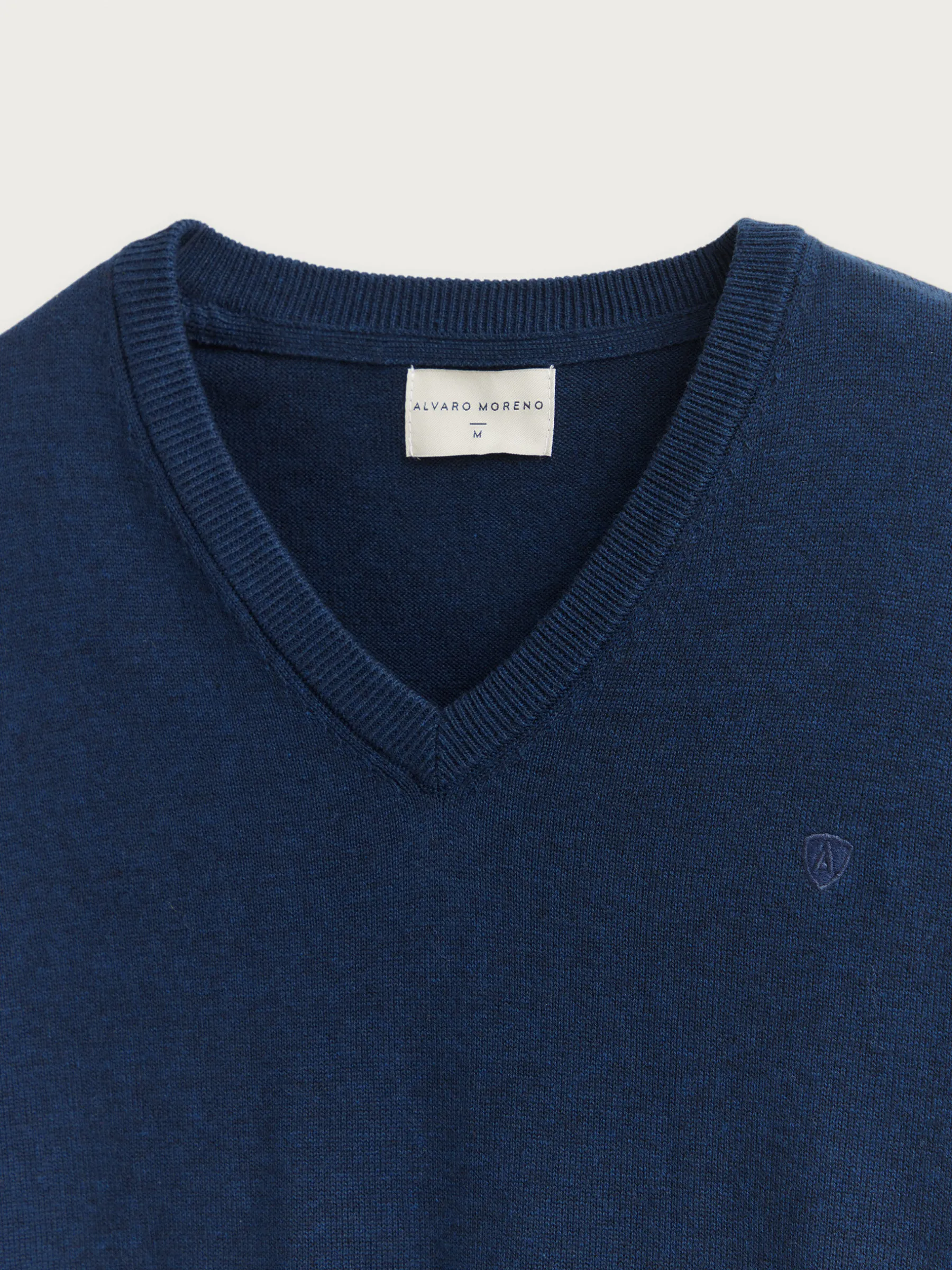 Jerséis<Alvaro Moreno JERSEY V-NECK TRENDY Azul Marino