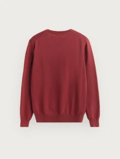 Jerséis<Alvaro Moreno JERSEY V-NECK TRENDY Burdeos