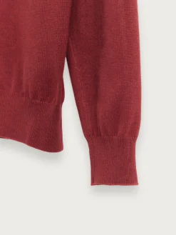 Jerséis<Alvaro Moreno JERSEY V-NECK TRENDY Burdeos