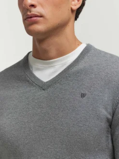 Jerséis<Alvaro Moreno JERSEY V-NECK TRENDY Gris