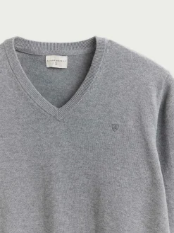 Jerséis<Alvaro Moreno JERSEY V-NECK TRENDY Gris