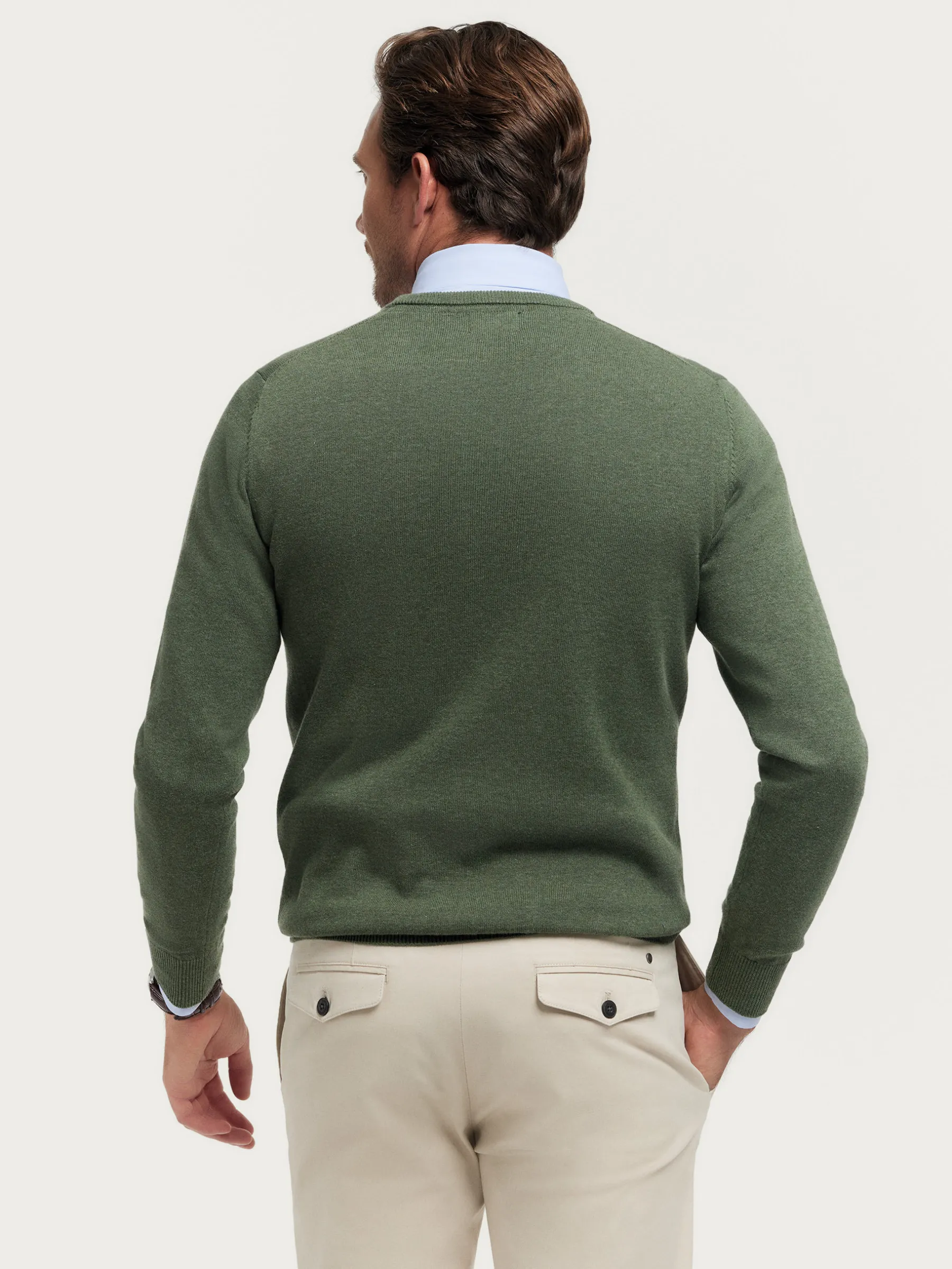 Jerséis<Alvaro Moreno JERSEY V-NECK TRENDY Verde