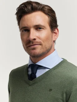 Jerséis<Alvaro Moreno JERSEY V-NECK TRENDY Verde