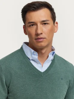 Jerséis<Alvaro Moreno JERSEY V-NECK TRENDY Verde