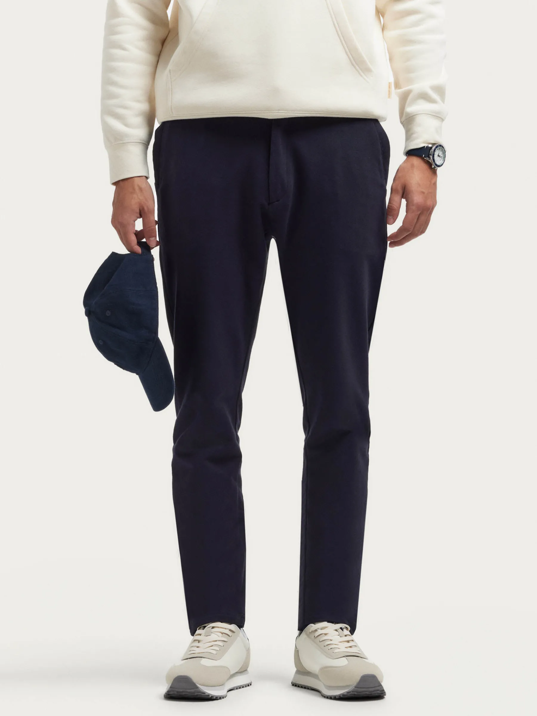 Casual<Alvaro Moreno JOGGER CHINO PUNTO Azul Marino