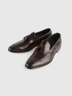 Vestir<Alvaro Moreno MOCASIN BORLAS MARRÓN Marrón