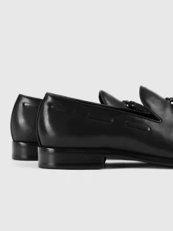 Vestir<Alvaro Moreno MOCASIN BORLAS Negro