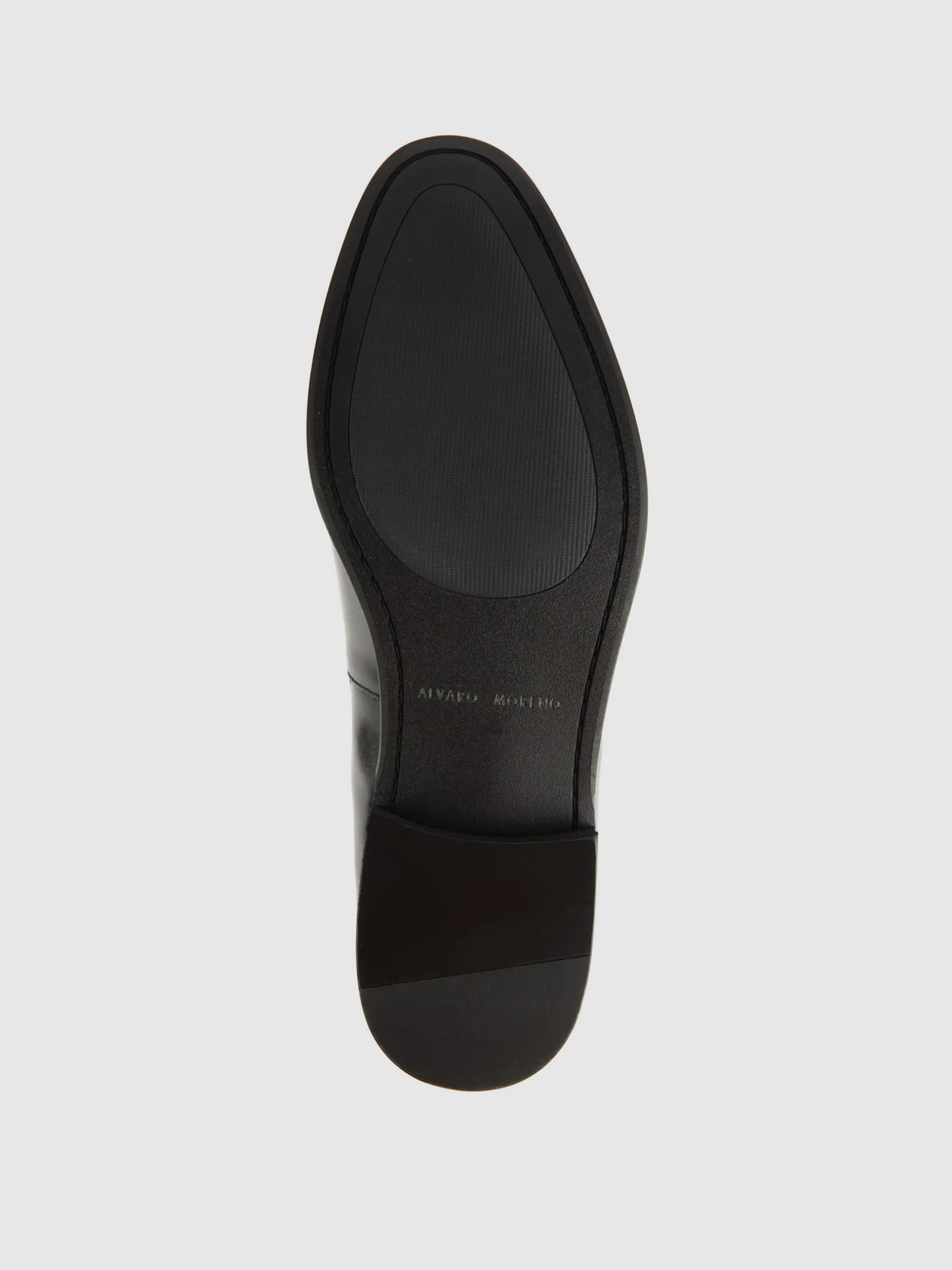 Vestir<Alvaro Moreno MOCASIN BORLAS Negro