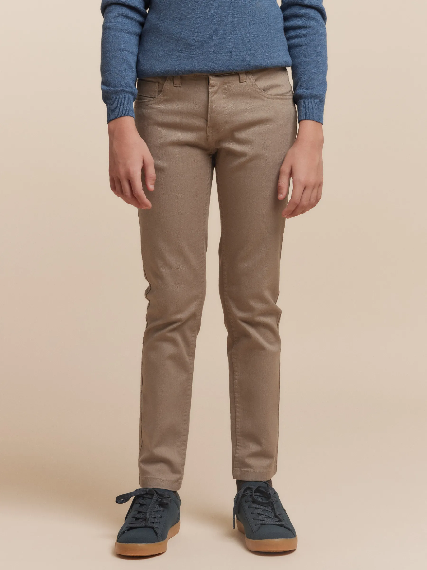 Pantalones<Alvaro Moreno PANTALON 5 POCKETS KIDS Camel