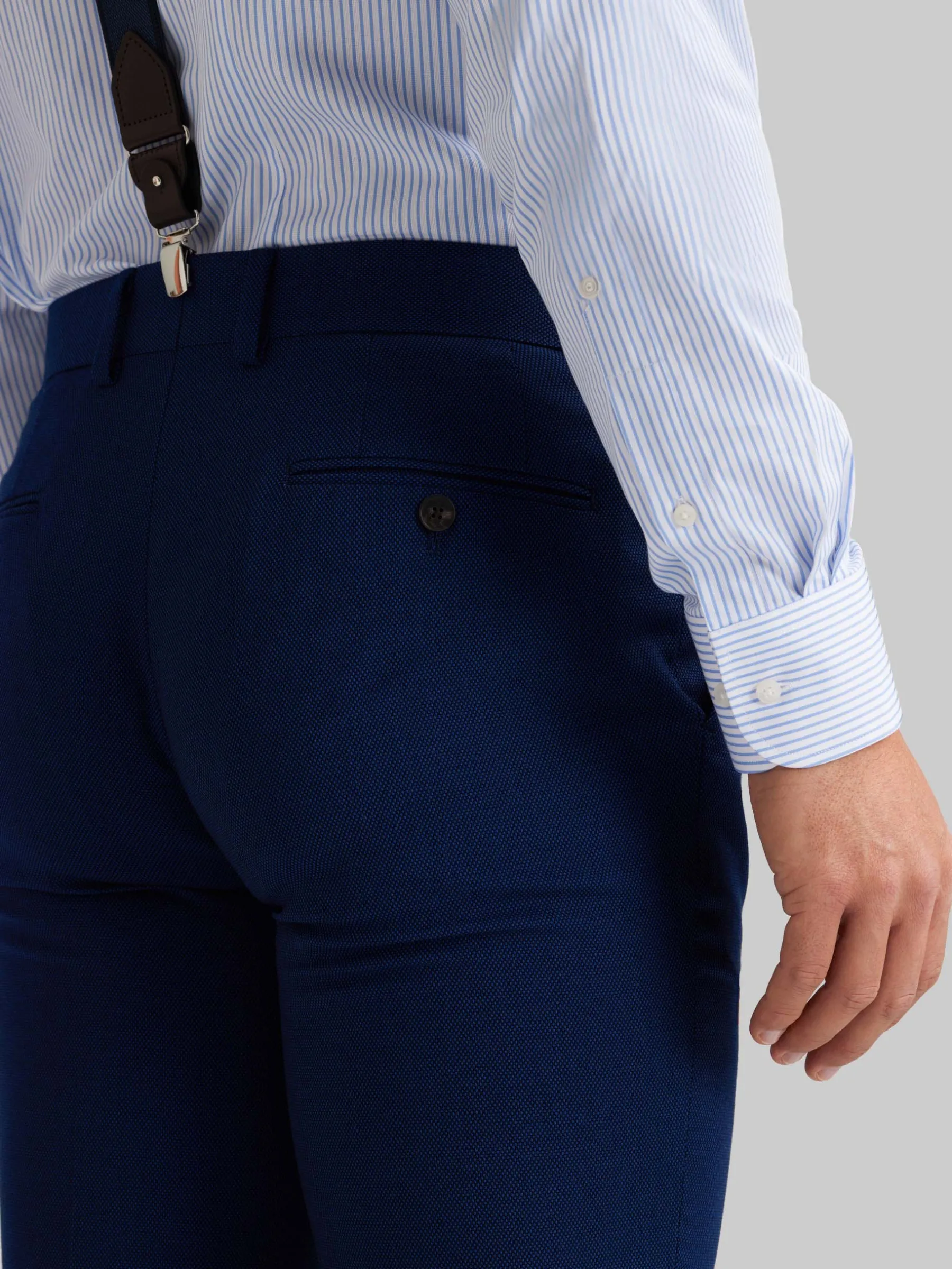 Trajes|Trajes<Alvaro Moreno PANTALON BIRDEYE Azul