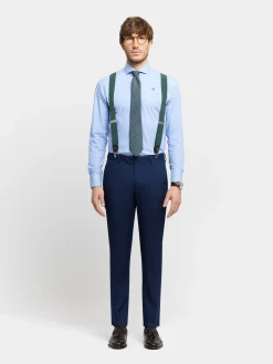 Trajes|Trajes<Alvaro Moreno PANTALON BIRDEYE Azul Marino