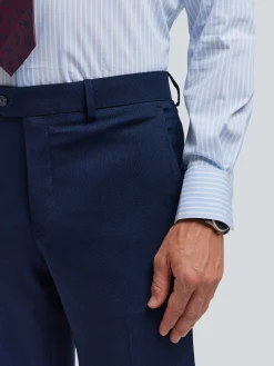 Trajes|Trajes<Alvaro Moreno PANTALON BIRDEYE Azul Marino