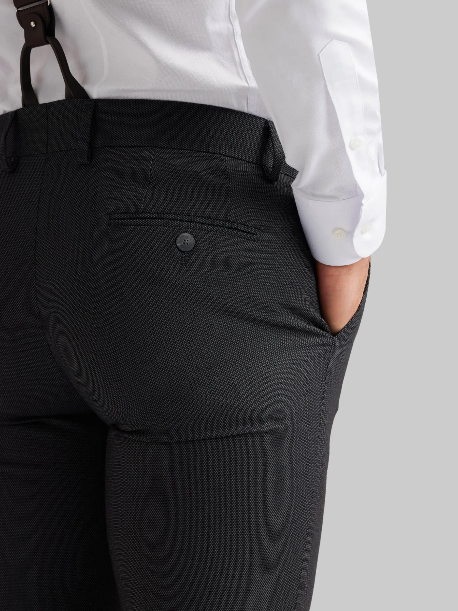 Trajes|Trajes<Alvaro Moreno PANTALON BIRDEYE Gris