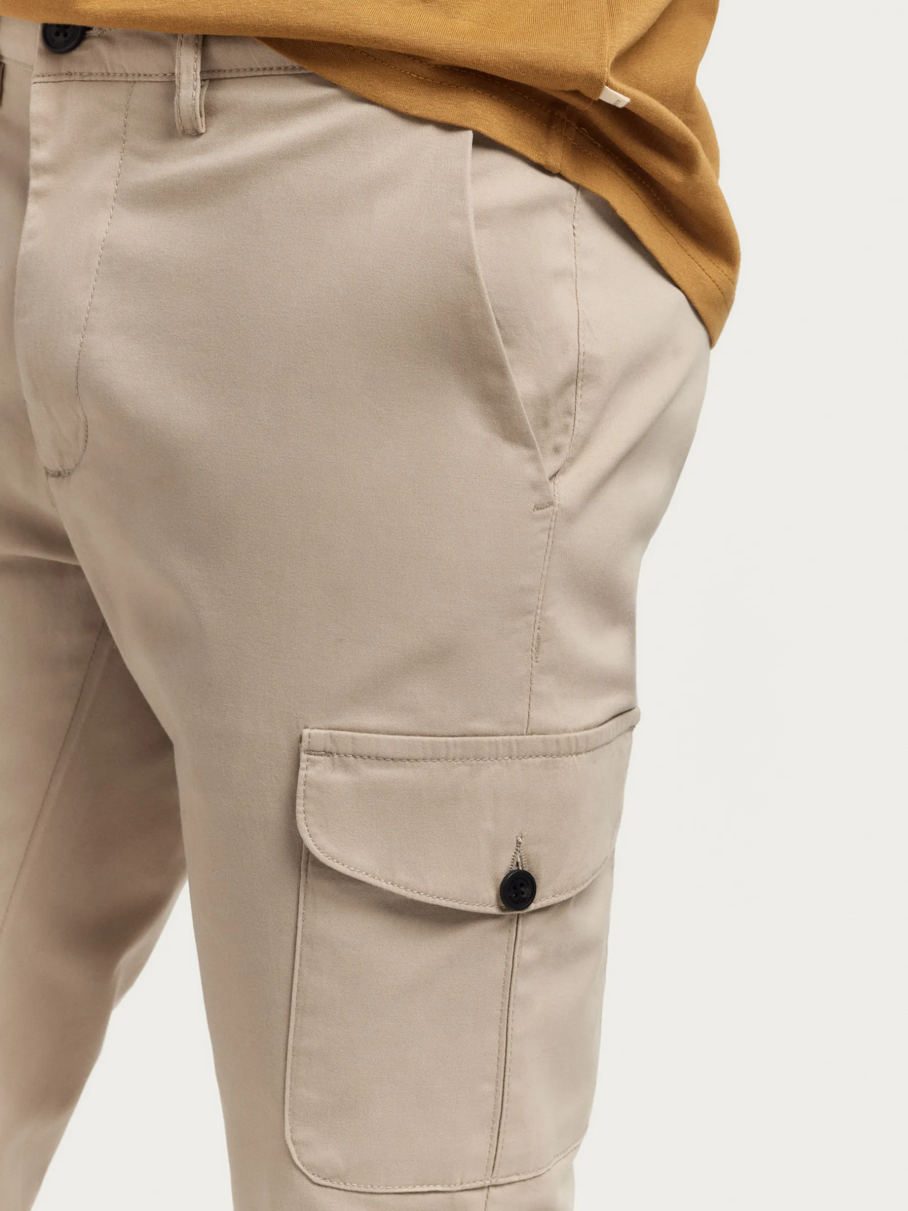 Cargo<Alvaro Moreno PANTALON BUFFALO Beige