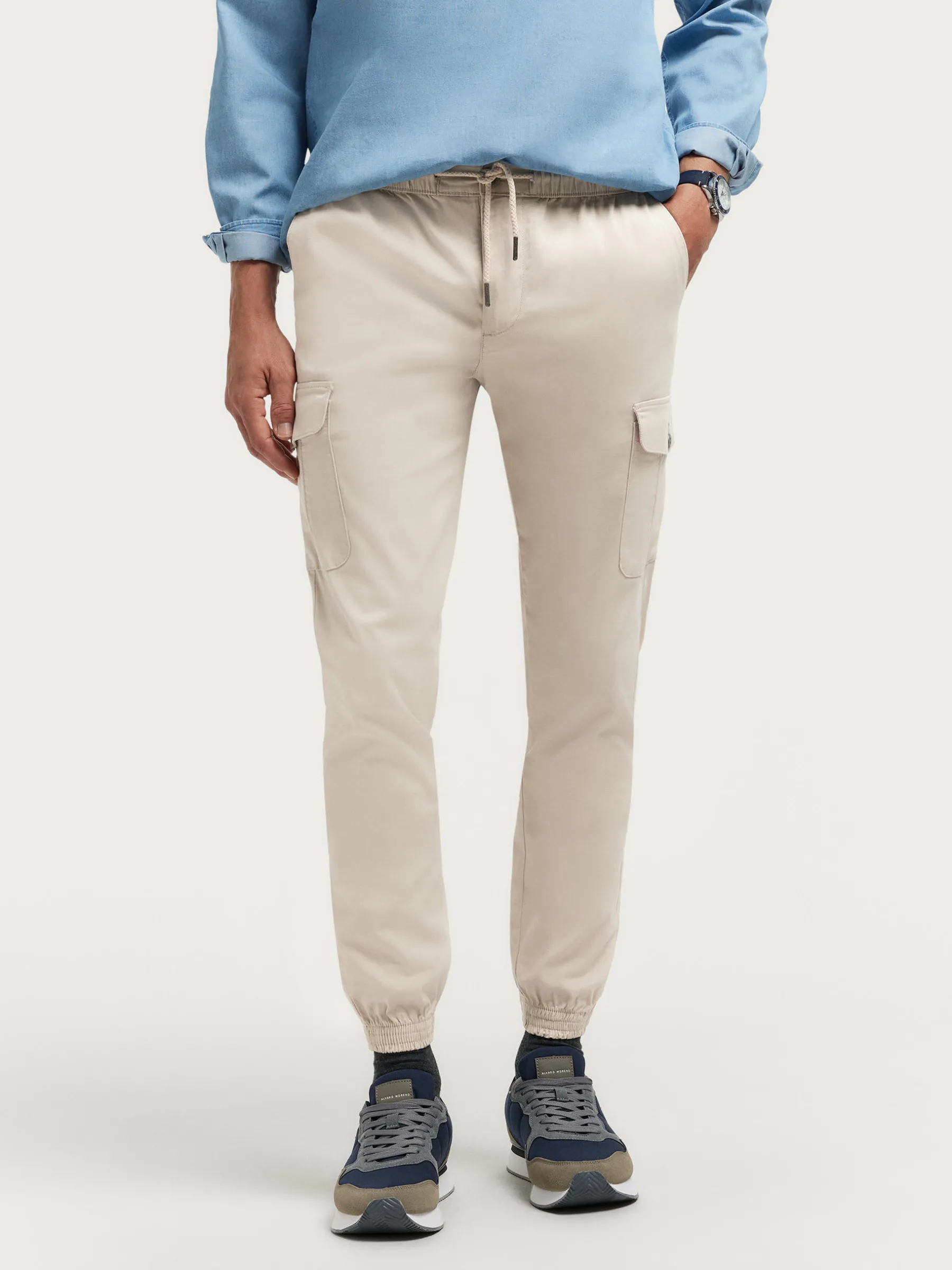 Cargo<Alvaro Moreno PANTALON BUFFORD Crudo