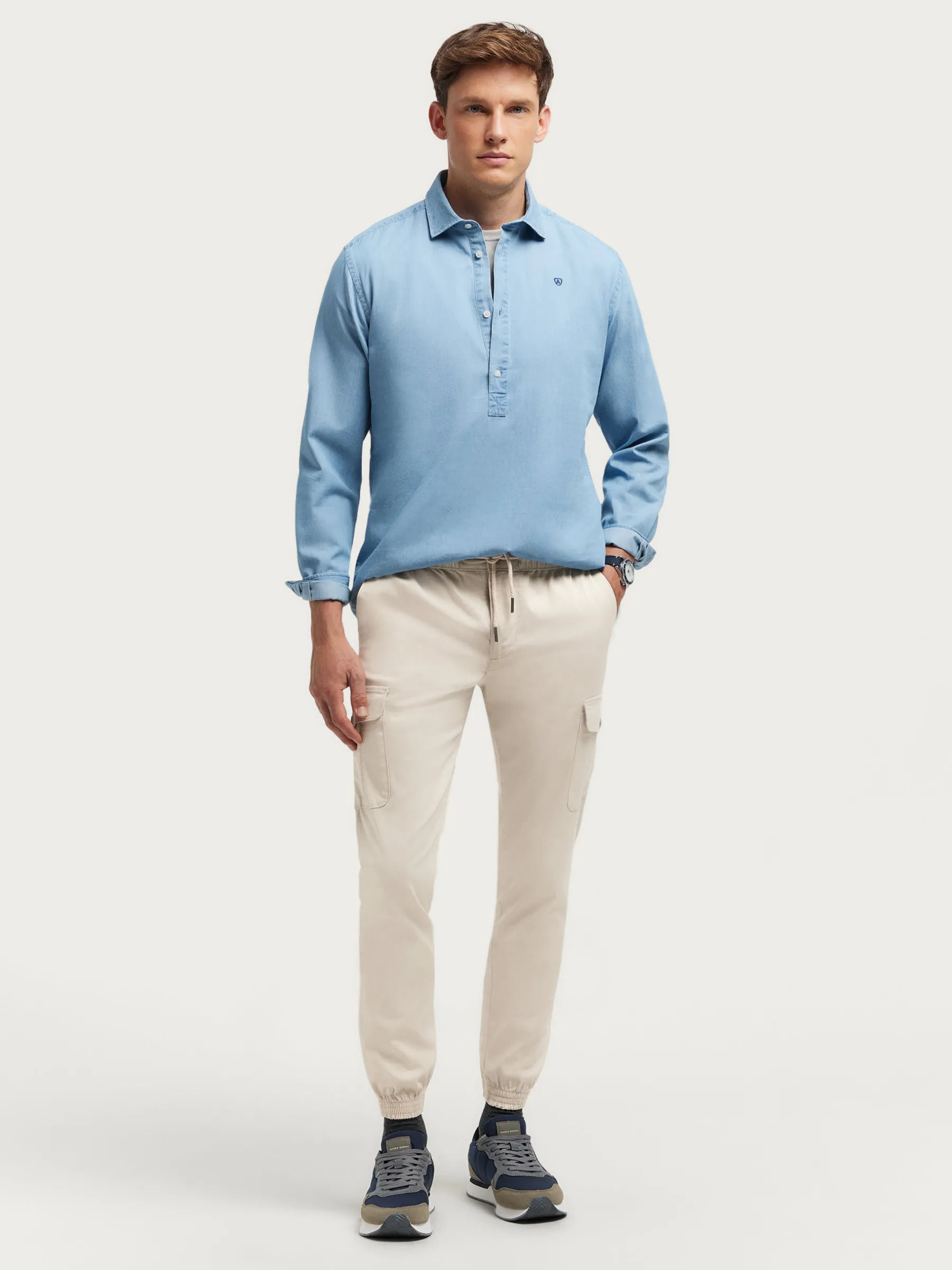 Cargo<Alvaro Moreno PANTALON BUFFORD Crudo