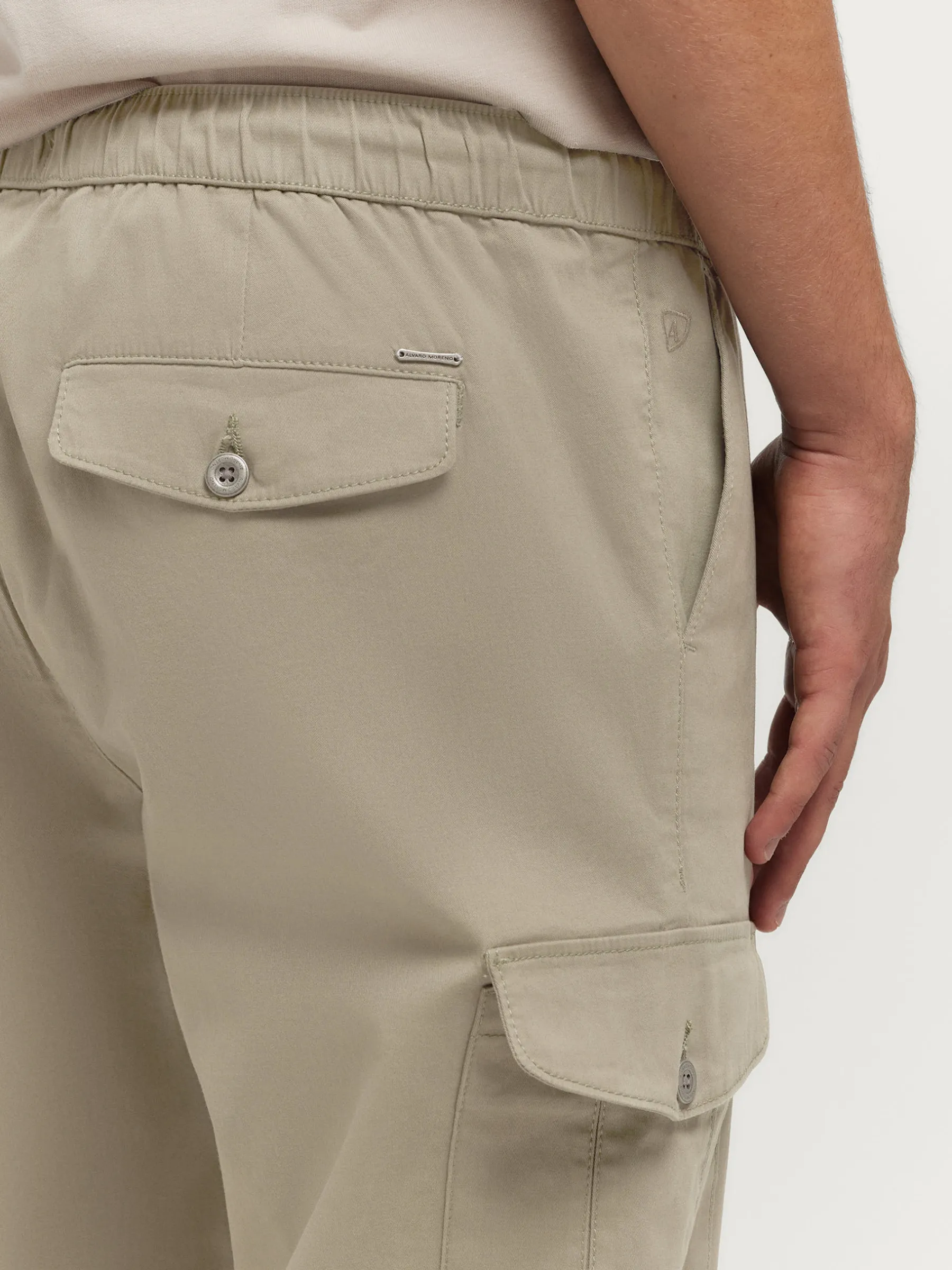 Cargo<Alvaro Moreno PANTALON BUFFORD Verde