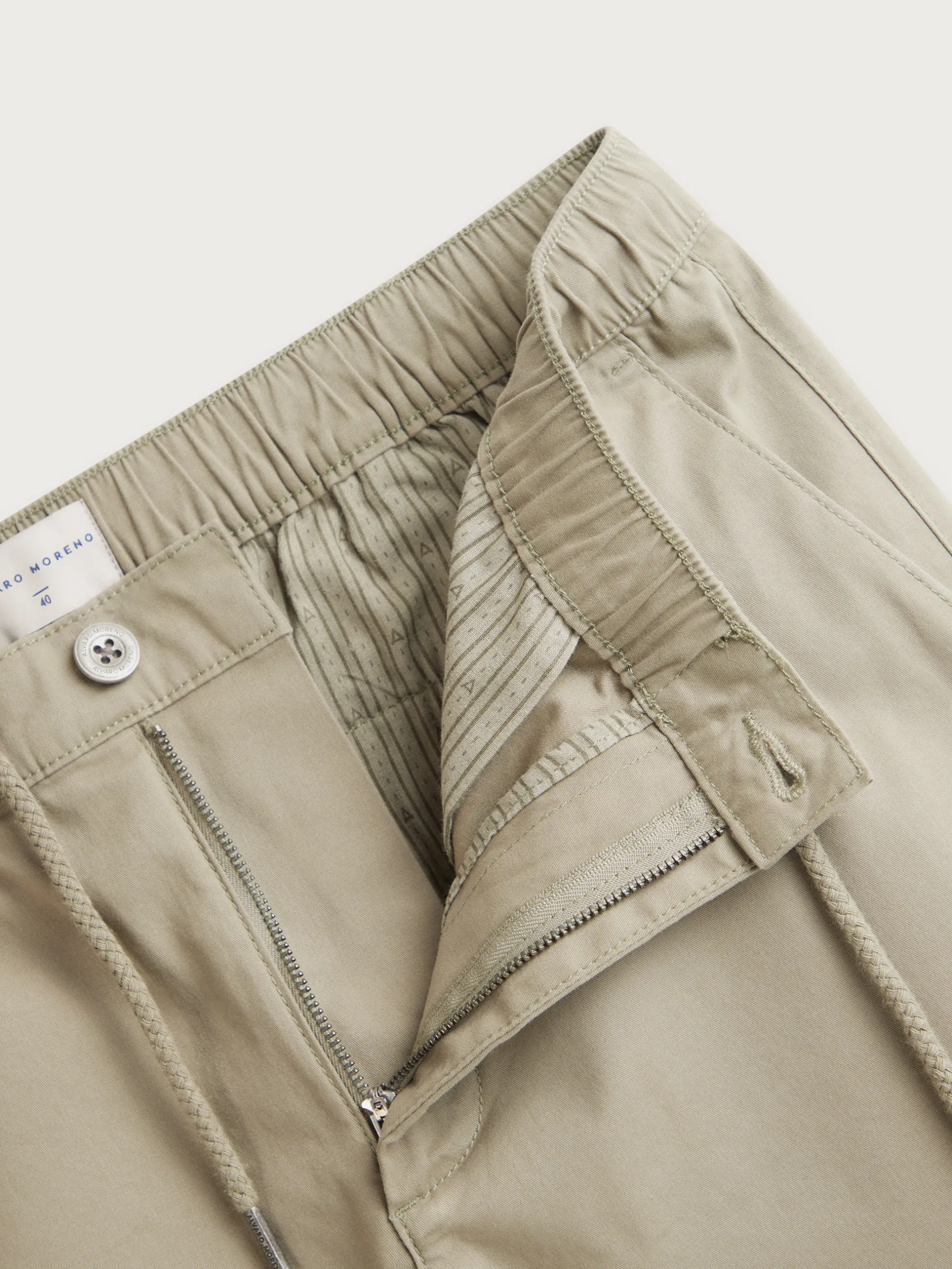 Cargo<Alvaro Moreno PANTALON BUFFORD Verde