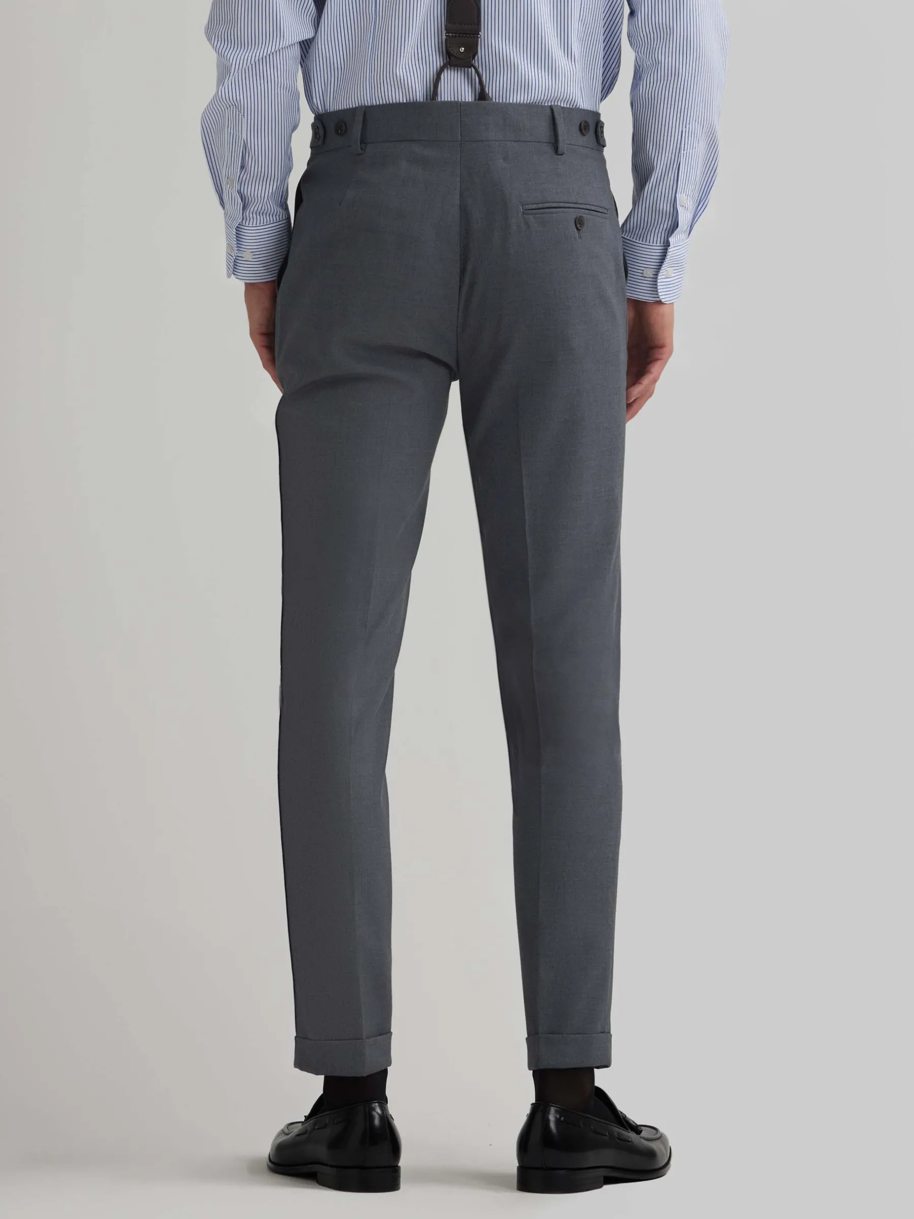 Trajes|Trajes<Alvaro Moreno PANTALON CAPO FIL A FIL Gris