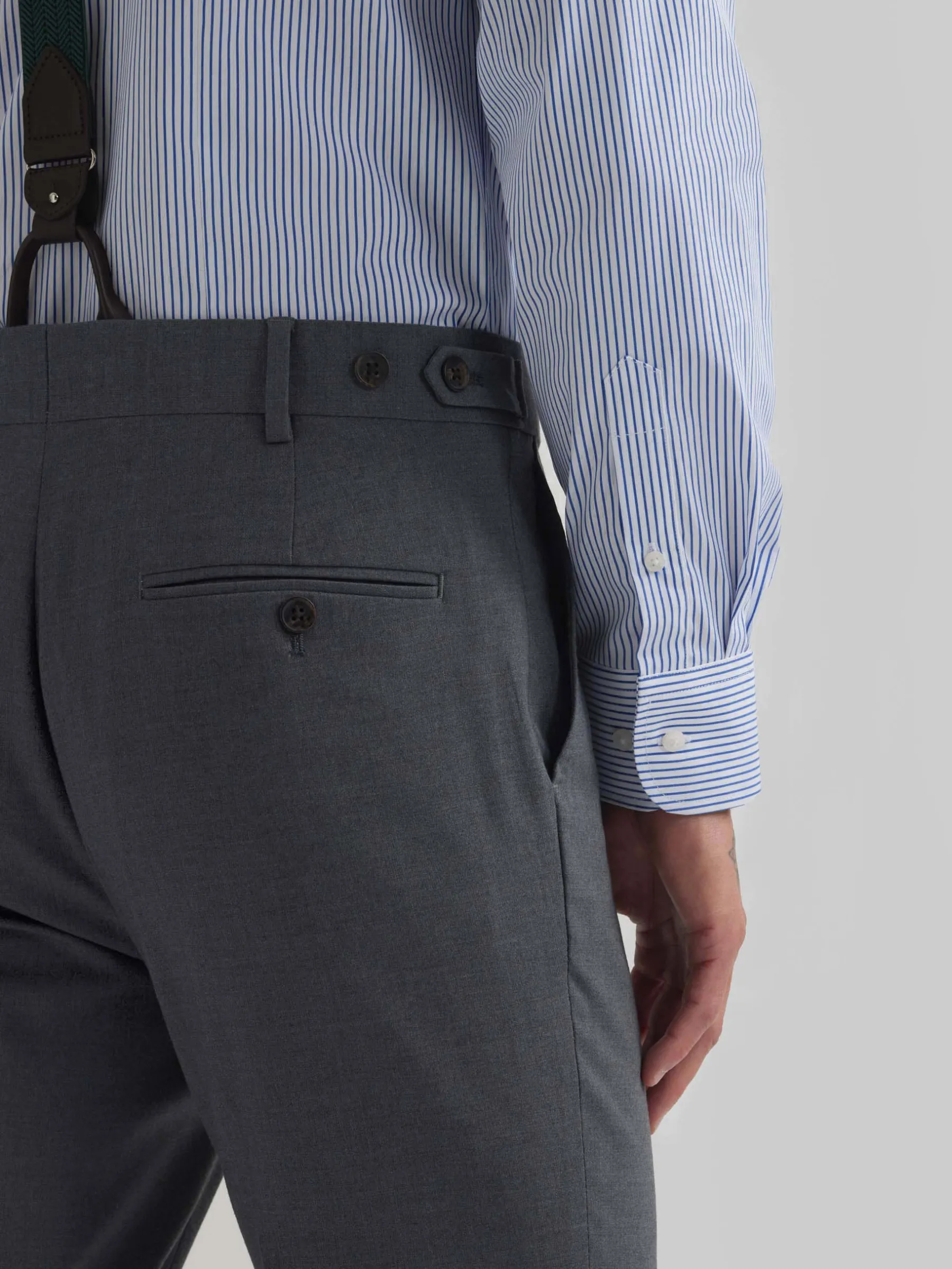 Trajes|Trajes<Alvaro Moreno PANTALON CAPO FIL A FIL Gris