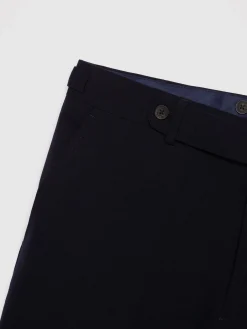 Trajes|Trajes<Alvaro Moreno PANTALON CAPO PLAIN Azul Marino