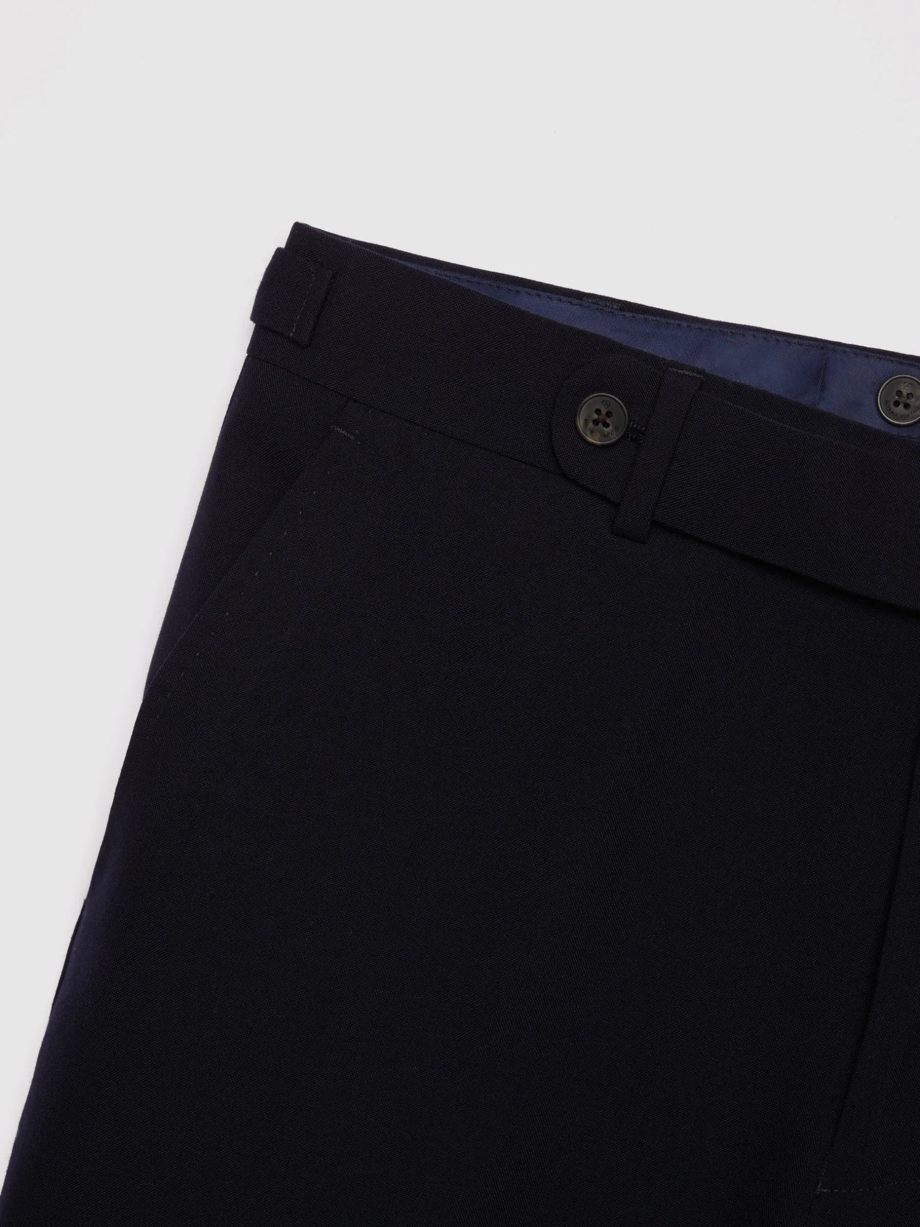 Trajes|Trajes<Alvaro Moreno PANTALON CAPO PLAIN Azul Marino